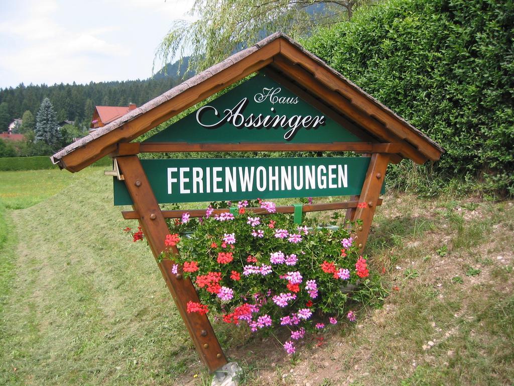 Haus Assinger Lägenhet Hermagor-Pressegger See Exteriör bild